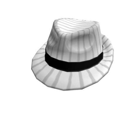 White Business Fedora